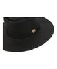 Yunibeosyeolkemiseuteuli Home Black Simple Panama Hat Panama Hat