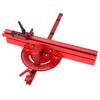 400MM Workbench Backer 1 Set Aluminium Miter Gauge Professional Carpentry Angle Ruler DIY Tool for Table Saw Router Table Woodw