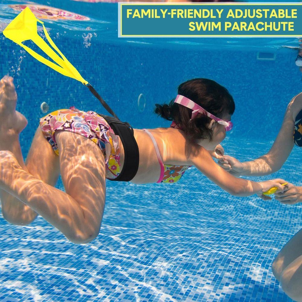 Wear Resistant Pool Workout Equipment for Adults Adjustable Belt Swim Resistance Belt  Pool Workout