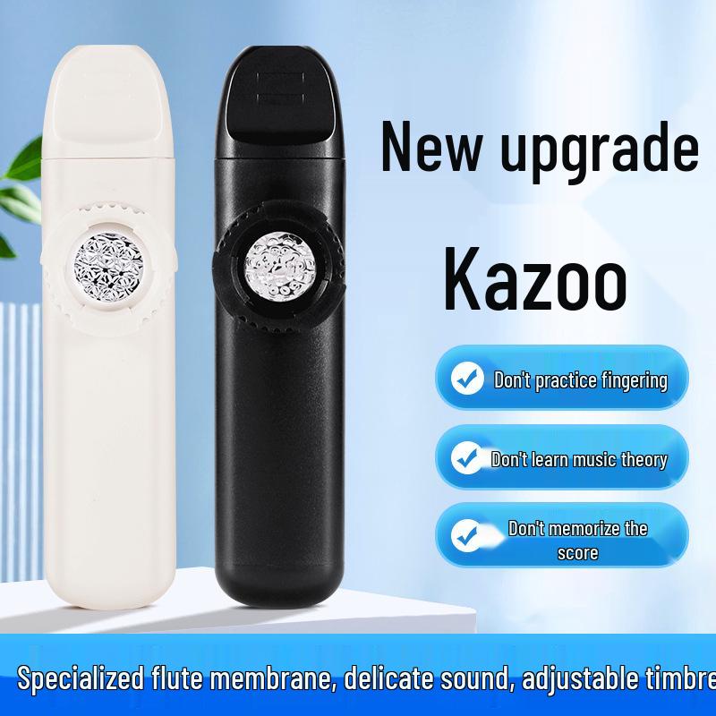Beginner Kazoo Whistle: Easy-to-Learn Mouth Flute for Professional Sound In a Compact Design