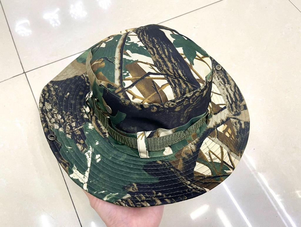 Double-Sided Outdoor Wide Brim Bucket Hat for Fishing, Hiking, and Sun Protection