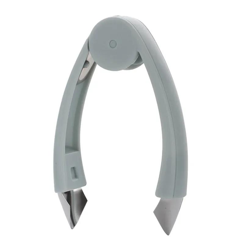 1PC Stainless Steel Pineapple Eye Peeler Knife Pointed Strawberry Seed Remover Clip Cutter Tweezers Fruit kichen accessories