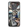 Mapache Phone Case for Samsung Galaxy A56 A36 A26 A16 A34 A24 A42 A22 A20 A12 A40 A30 A10 5G Soft TPU Cover Shell Fundas Capas