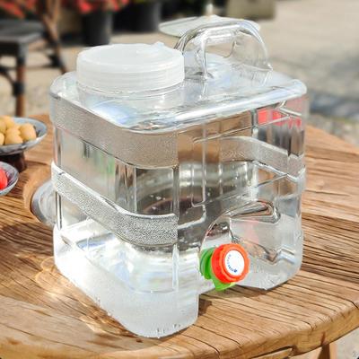 Water Container Beverage Dispenser 10L Capacity Versatile Storage Carrier for BBQ Survival Car