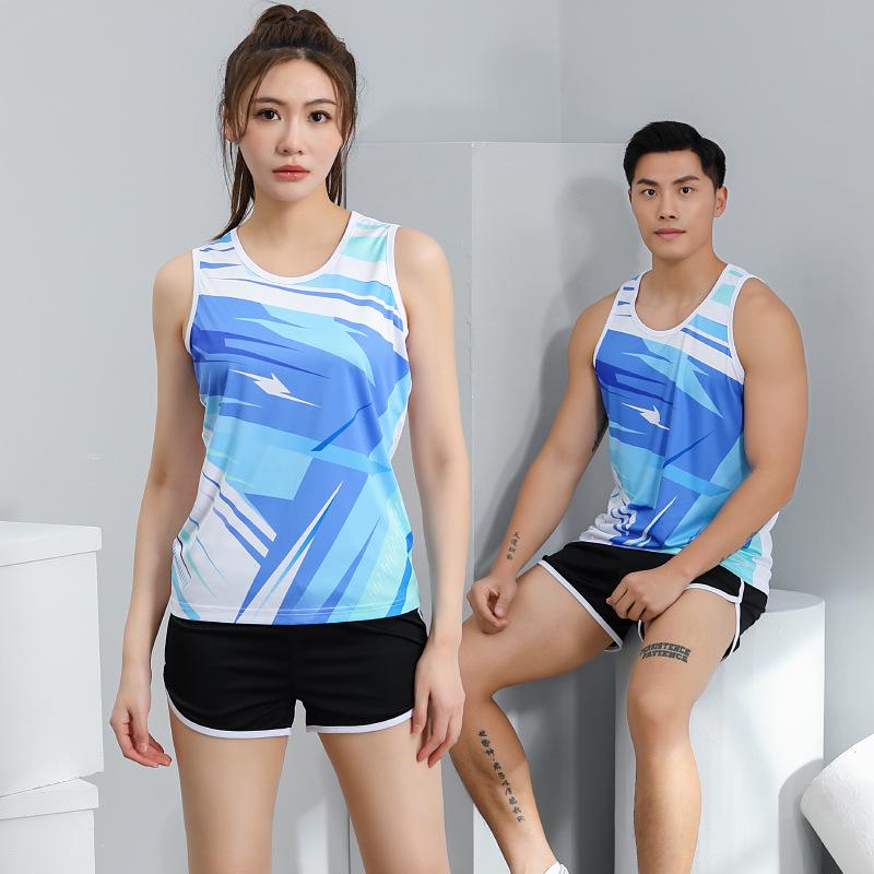 Unisex Track & Field Training Suit Set for Running, Marathon, Sprint & PE Competitions