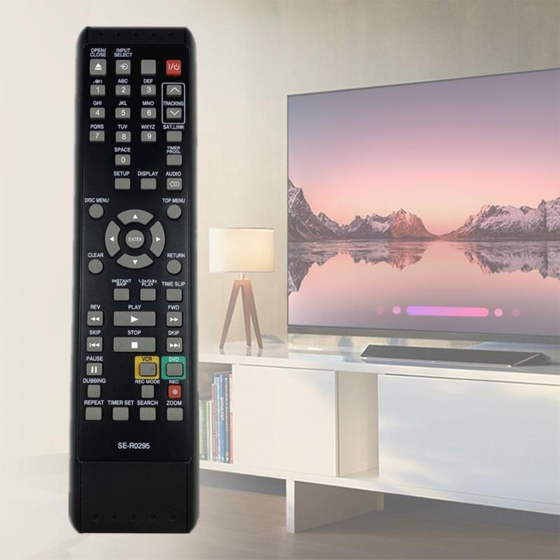 Plastic Constructed Remote Controls for DVDs Recorders Resistant to Drops Ensuring Long Performances for Families