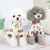 Yousheng Dog Romper Cartoon Animal Pattern Short Sleeve Fashion Spring Summer Pet Dog Jumpsuit for Indoor