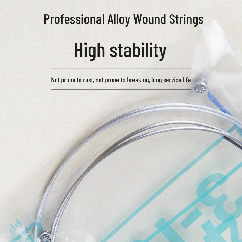 Alice Viola Alloy String Set: Four Strings for Beginners Steel
