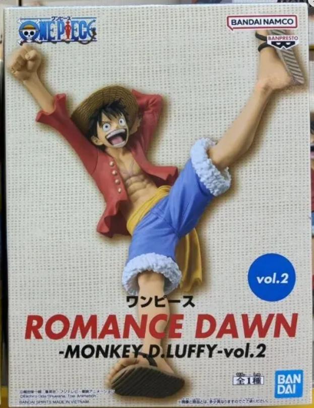 Bandai Banpresto One Piece Romance Dawn Monkey D. Luffy Vol.2 15Cm Pvc Model Decorative Ornament Collectible Figure