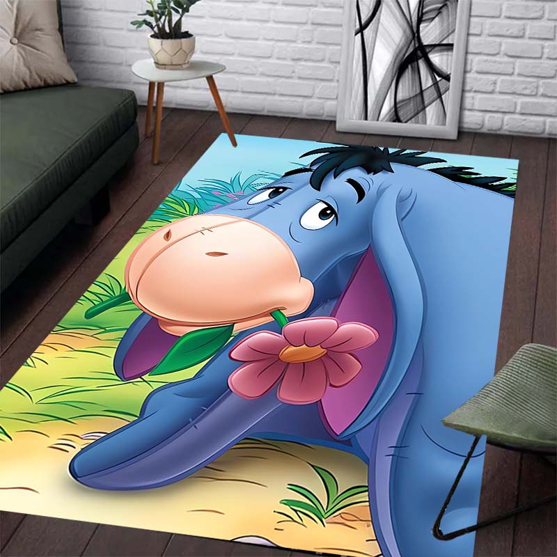 

Beautiful Winnie The Pooh Pattern Rug - Non-slip Kitchen Mat, Outdoor Rug, Home and Bedroom Decor, Yoga Mat, Birthday Gift. 60x90cm