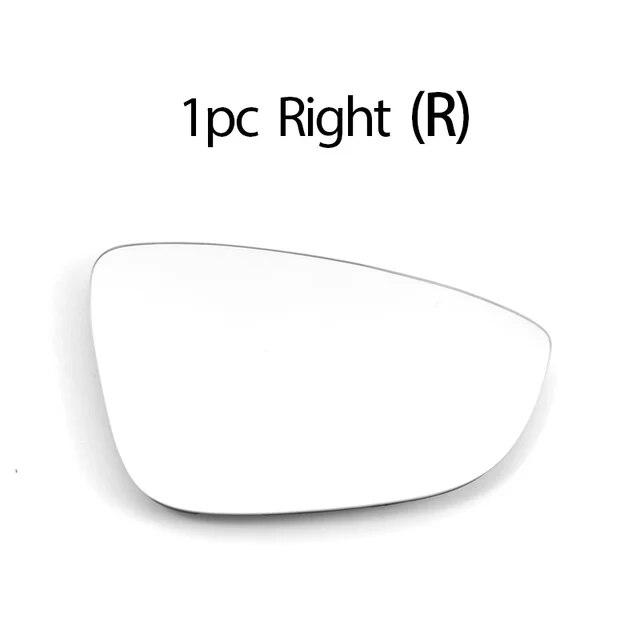 Verre de rétroviseur électrique grand Angle chauffé latéral, pour Volkswagen VW CC 08-16, EOS Scirocco, Jetta MK6 Passat B7 Bettle A5 EU