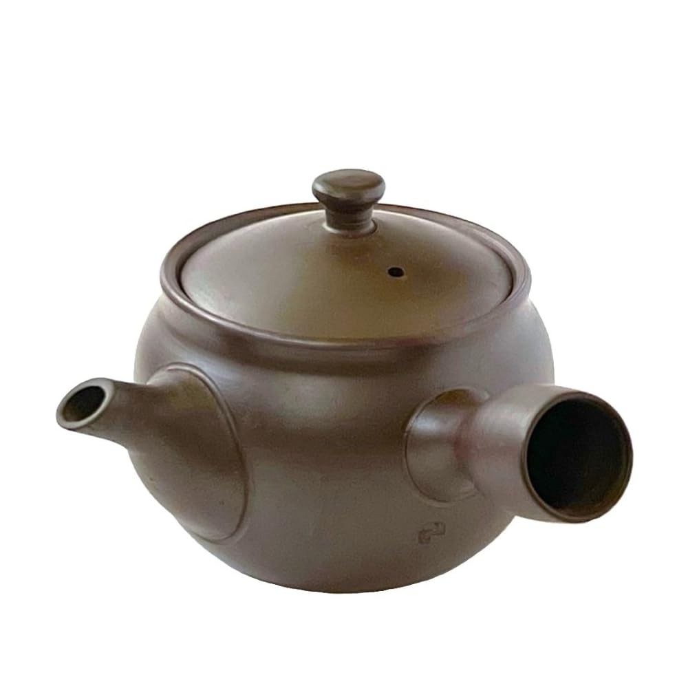 Yokkaichi Banko Ware Teapot e233 Purple Clay with Made in Japan Strainer, 250ml,