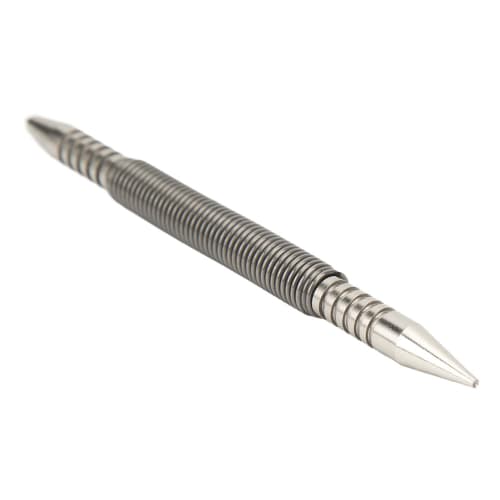 HAIBING Hammerless Center Punch, Double-Ended, Rust-Resistant, Convenient for Metalworking