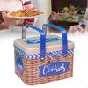 Cookie Tin Candy Box Countertop Treats Decorative Metal Snack Jar Storage Container for Food Tea