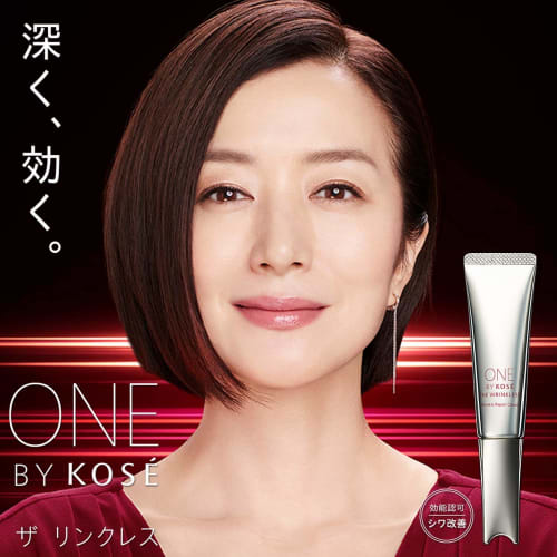 ONE BY KOSE The Linkless Medicated Wrinkle Improving Cream Large Size Eye Cream Colorless 30g 1 piece