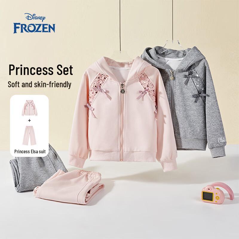 Disney Girls' Spring Sportswear Hoodie & Pants Set