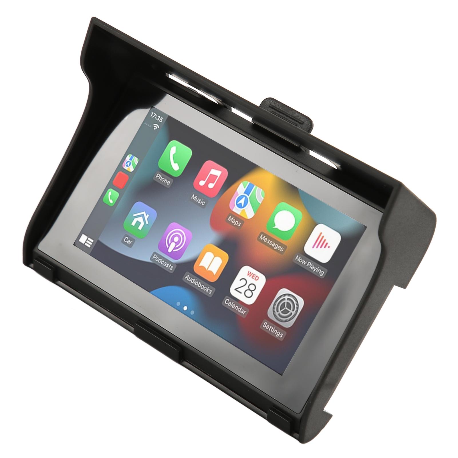 

5-дюймовый MP5-плеер с сенсорным экраном IPS или видеоплеер для мотоцикла с двойной функцией Bluetooth IP67