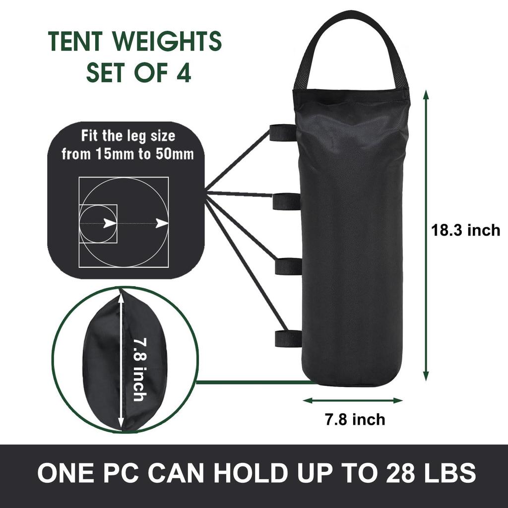 Cross-Border Tent Sandbag: Single Cylinder Awning, Canopy & Outdoor Fixing Accessory