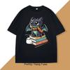 Funny Dragon Graphic Tee Shirt Men Women Vintage Printed Mens Clothes Fun Cotton Short Sleeve Round Neck Tshirt Loose Tees