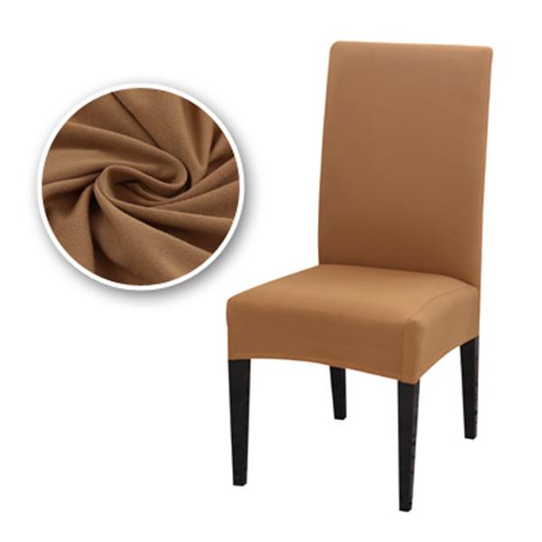 Slipcover Removable Anti-dirty Seat Chair Cover Spandex Kitchen Cover for Banquet Wedding Dinner Restaurant