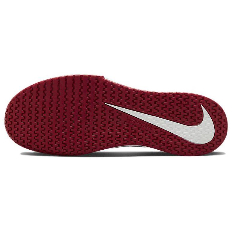 Nike Court Vapor Lite 2 HC White Ember Glow Men Sneakers Noble-Red DV2018-102