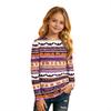 Kids' Halloween Printed Long Sleeve Round Neck T-Shirt