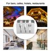 Napkin Holder Unique Knife Fork Cutout Pattern Anti Slip Upright Metal Napkin Holder for   Restaurants Hotels