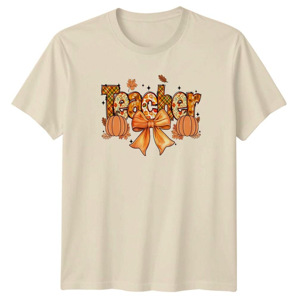 Teacher Appreciation Education Unisexs T Shirt Unisexs Tee Autumn Fall Graphic