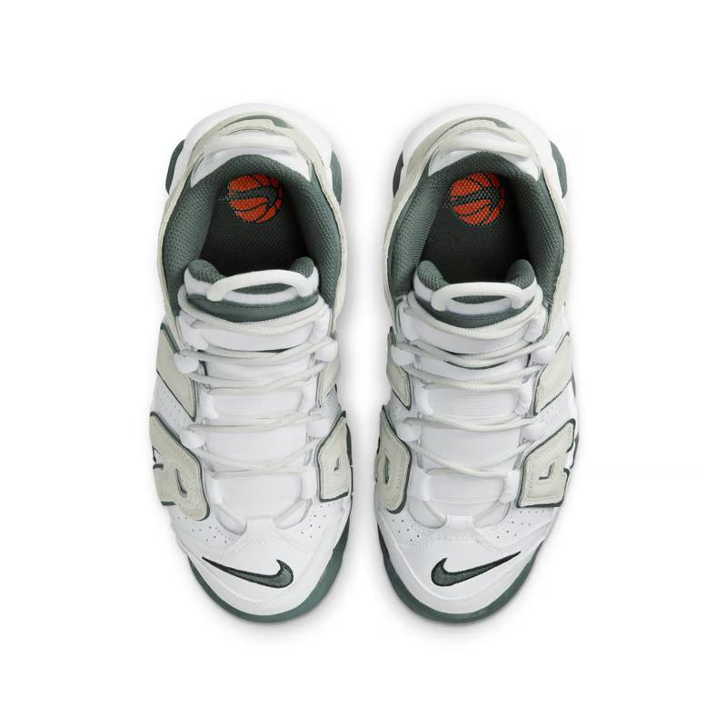 Nike Air More Uptempo Gs White Vintage Green Summit White Sea Glass FQ1938-100