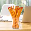 20pcs Clear Acrylic Pen Holder Makeup Brush Round Pencil Holder for Desk Pen Cups Desk Organizers and Storage Desktop Stationery