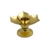 Unique Lotus Flower Tealight Holder Rust-proof Desktop Candle Cup  Restaurant