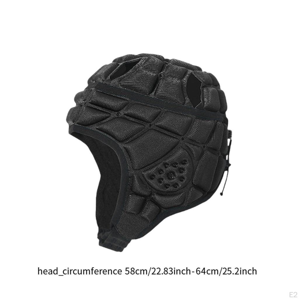 Rugby Helmet Head Protector Soft Headgear for Sports Baseball Soccer