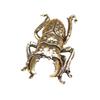 Retro brass simulation beetle desktop small ornament pure copper small animal clip insect tea pet solid insect small copper ware