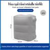 Portable Inflatable Travel Footrest Cushion - Easy Press To Inflate for Comfort In Car or Train.