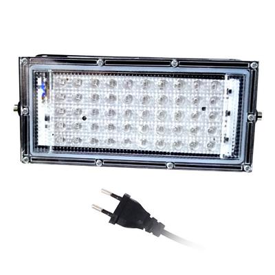 UV Schwarzlicht 50W LED Flutlicht Wasserdicht Leuchtend im Dunkeln Sichere Ultraviolettlampe für Bühne