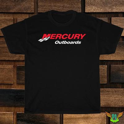 New Mercury Boats Logo Outboards Tshirt Size S5xl