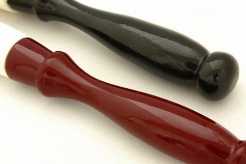 Ring stick white leather gold baku size 6.0 (6 sun) vermilion