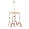 Baby Wooden Bed Bell Bracket Mobile Hanging Rattle Toys Crib Bracket Hanger Baby Crib Mobile Bed Bell Toy Holder Arm Bracket