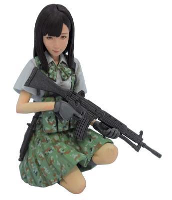 Modelium 1/35 LittleArmory Figure Series Ena Toyosaki (Real Head Version) Resin Kit T19LA35-002M