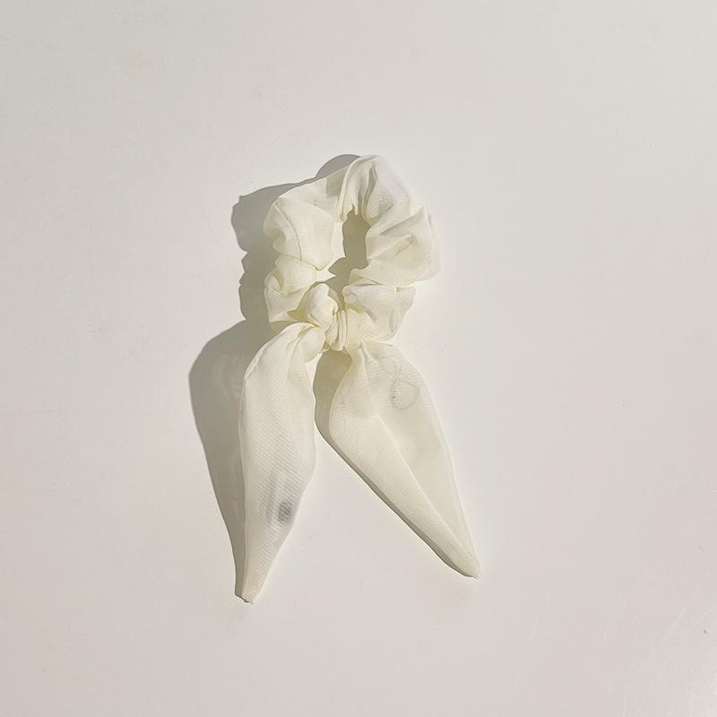 LED Light-Up Large Intestine Hair Scrunchie - Women's Shiny Nightclub Elastic Flower Headband for Parties and Christmas