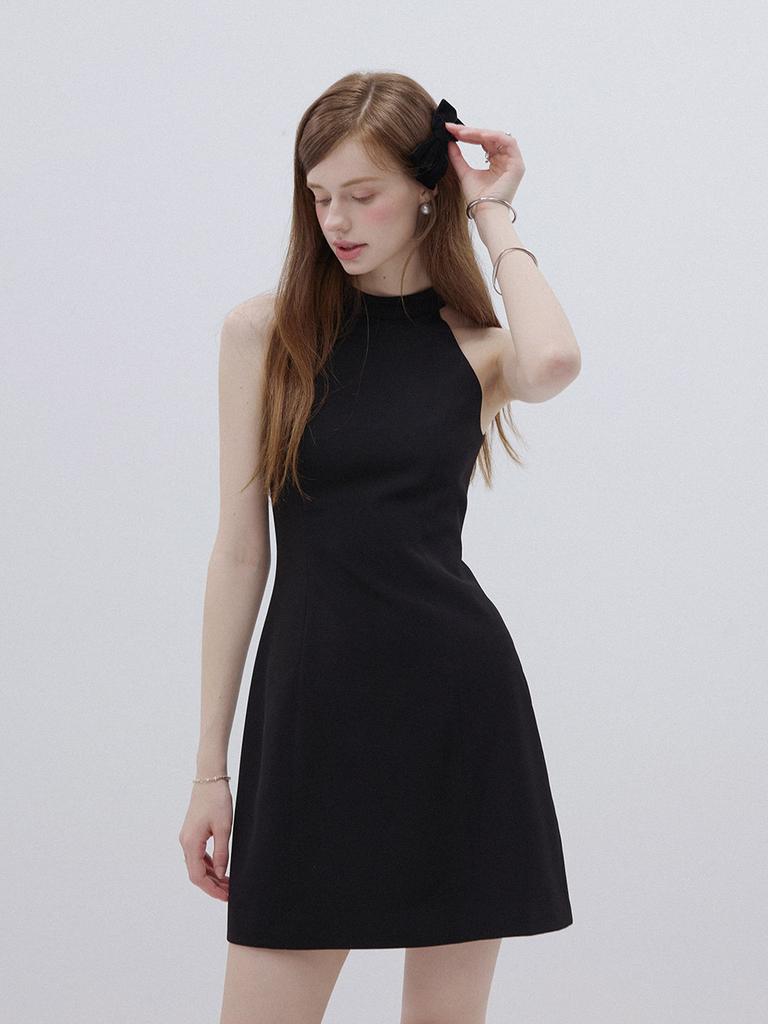 Sinseuden Minuet Halterneck Mini Dress