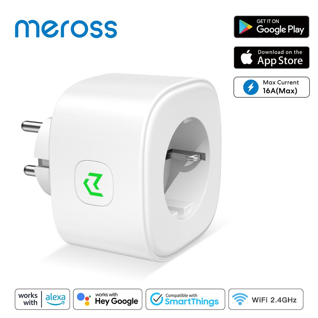 Smart Plug 16a Eu Wifi Smart Steckdose Power Überwachung Timing Funktion Funktioniert Mit Alexa Google Assistent Smartthings