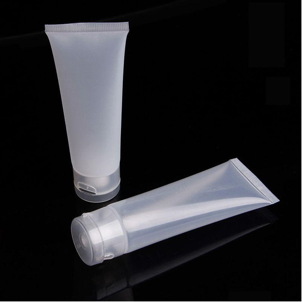 Caps Portable Plastic More Specifications Portable Bottles Facial Cleanser Cosmetic Transparent
