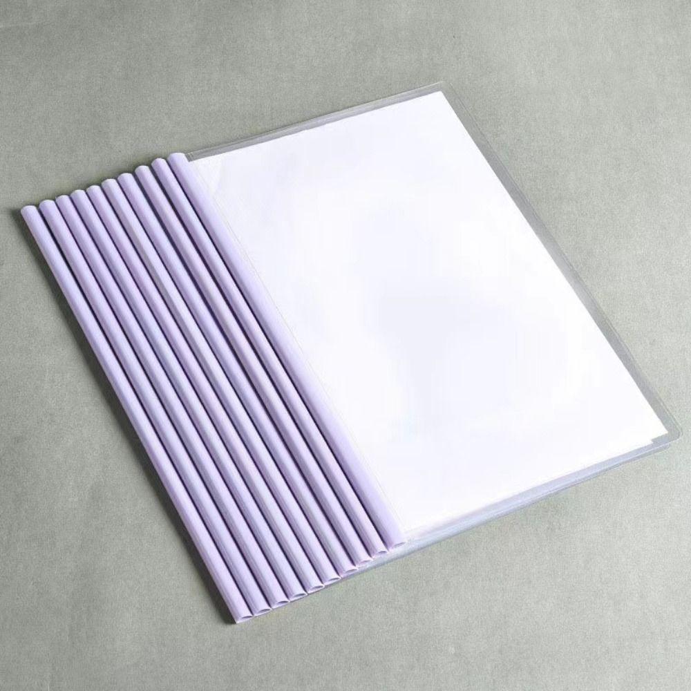 Business Supplies Document Rod Clamp Thickened Business Folder New A4 Draw Rod Folder