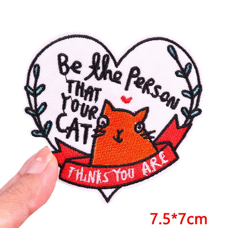 NEW Cartoon Animal Embroidered Patches Goose Frog Cat Patch Iron On Patches For Clothing Hats Jackets Backpack Embroidery Badges