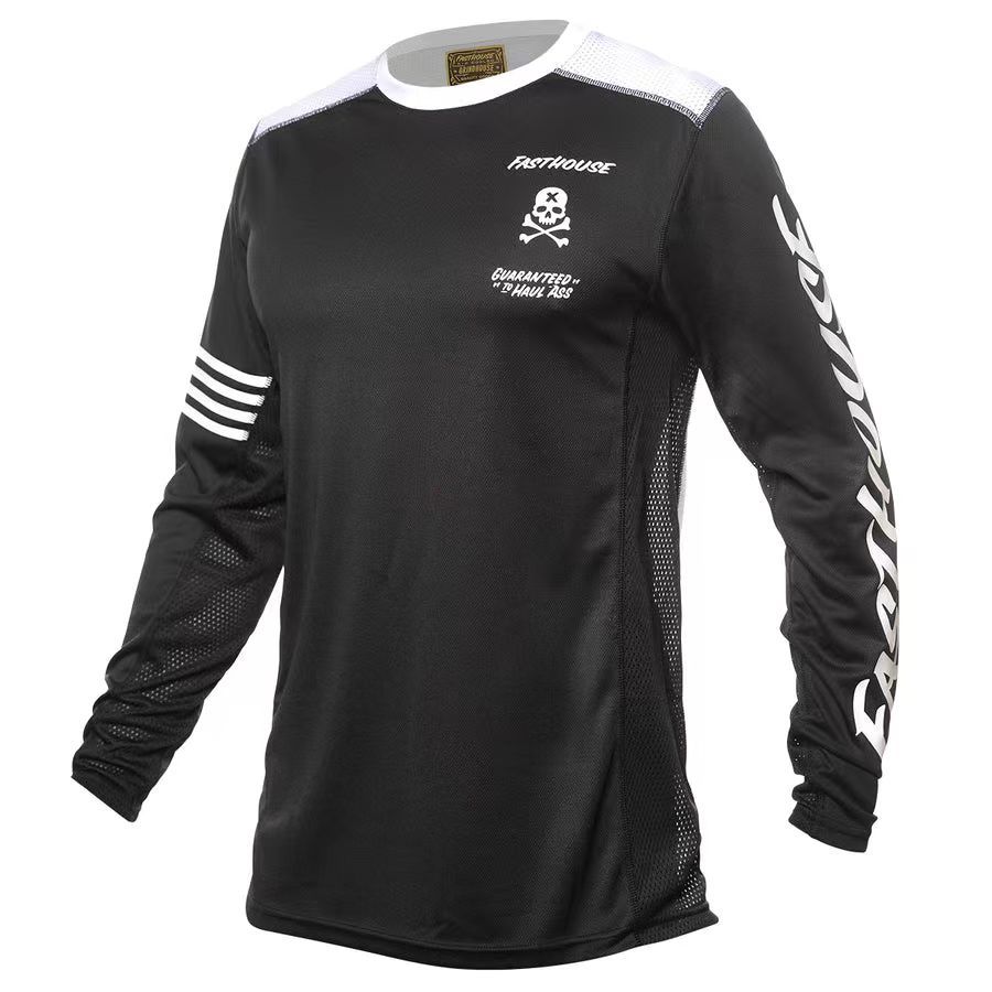 Fasthouse Motorcycle Jersey Racing Jersey Cycling Jersey Cycling T-Shirt Mountain Bike Cycling Speed Downwards Quick-Drying Sweat