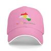 Unisex Kurdistan Map Outdoor Hat Summer  Sun Baseball Caps Casual Baseball Cap 2026 Sports Hats