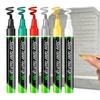 Pix Marker pentru Piatră funerară cu Vârf de 3mm Marker Impermeabil Rezistent la decolorare pentru Piatră funerară Granit Marmură Reparații Marker cu Uscare rapidă pentru Sculptură în Piatră pentru Exterior