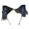 Wolf Ear Headband Tail Girls Cosplay Accessories Beast Ears Blue Fursuit Masquerade Halloween Cosplay Party