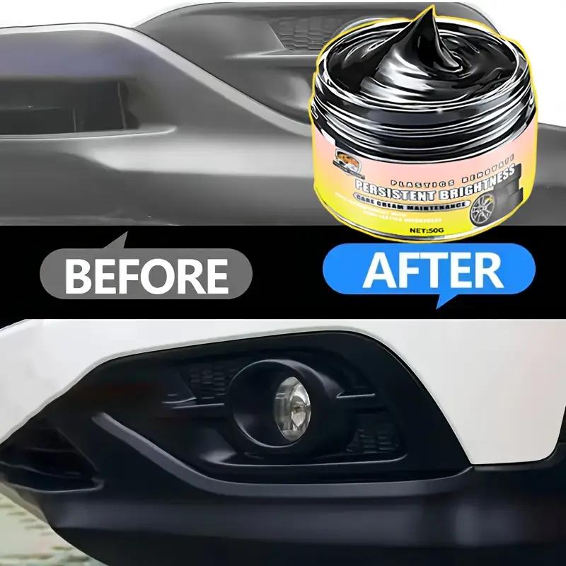 Universal Car Interior and Exterior Repair Paste - PVC Matrix Scratch and Paint Repair Agent, Tire Gloss Agent, Seat Polisher,